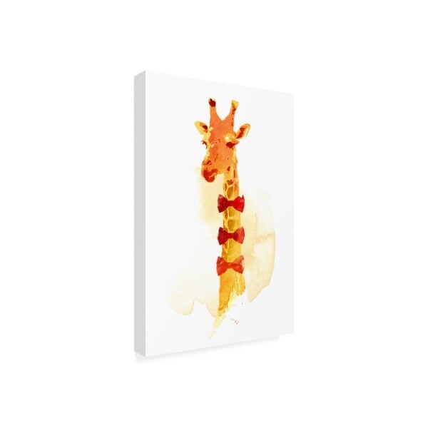 Robert Farkas 'Elegant Giraffe' Canvas Art,22x32
